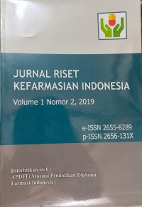 Image of Jurnal Riset Kefarmasian Indonesia Vol. 1