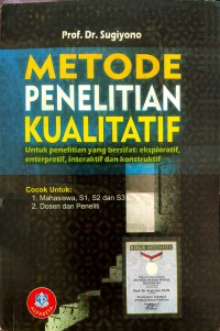 Image of Metode Penelitian Kualitatif
