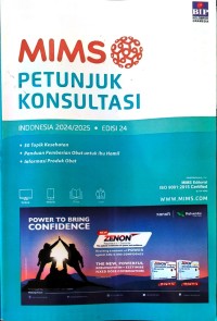 Image of MIMS : Petunjuk Konsultasi Indonesia 2024/2025 Edisi 24