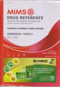 Image of MIMS Drug Reference Indonesia Issue 2 December 2021 : Company & Product Index Edition