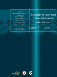 Image of Panduan Mengajar Manajemen Pelayanan Kebidanan Mandiri
