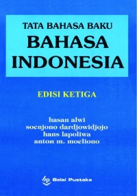 Image of Tata Bahasa Baku Bahasa Indonesia Edisi Ketiga